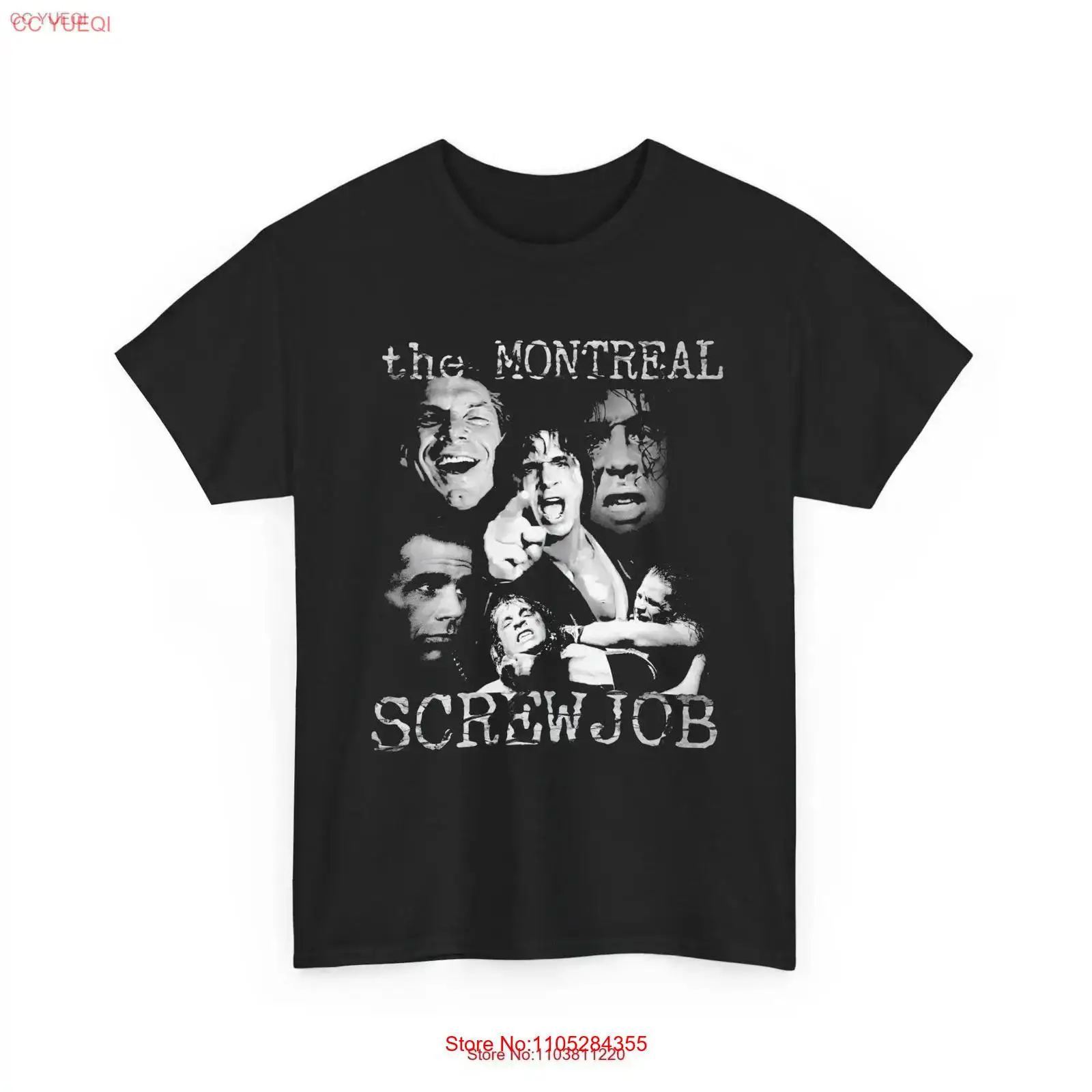 Vintage Fashion Jobs - montreal screw job fan art T