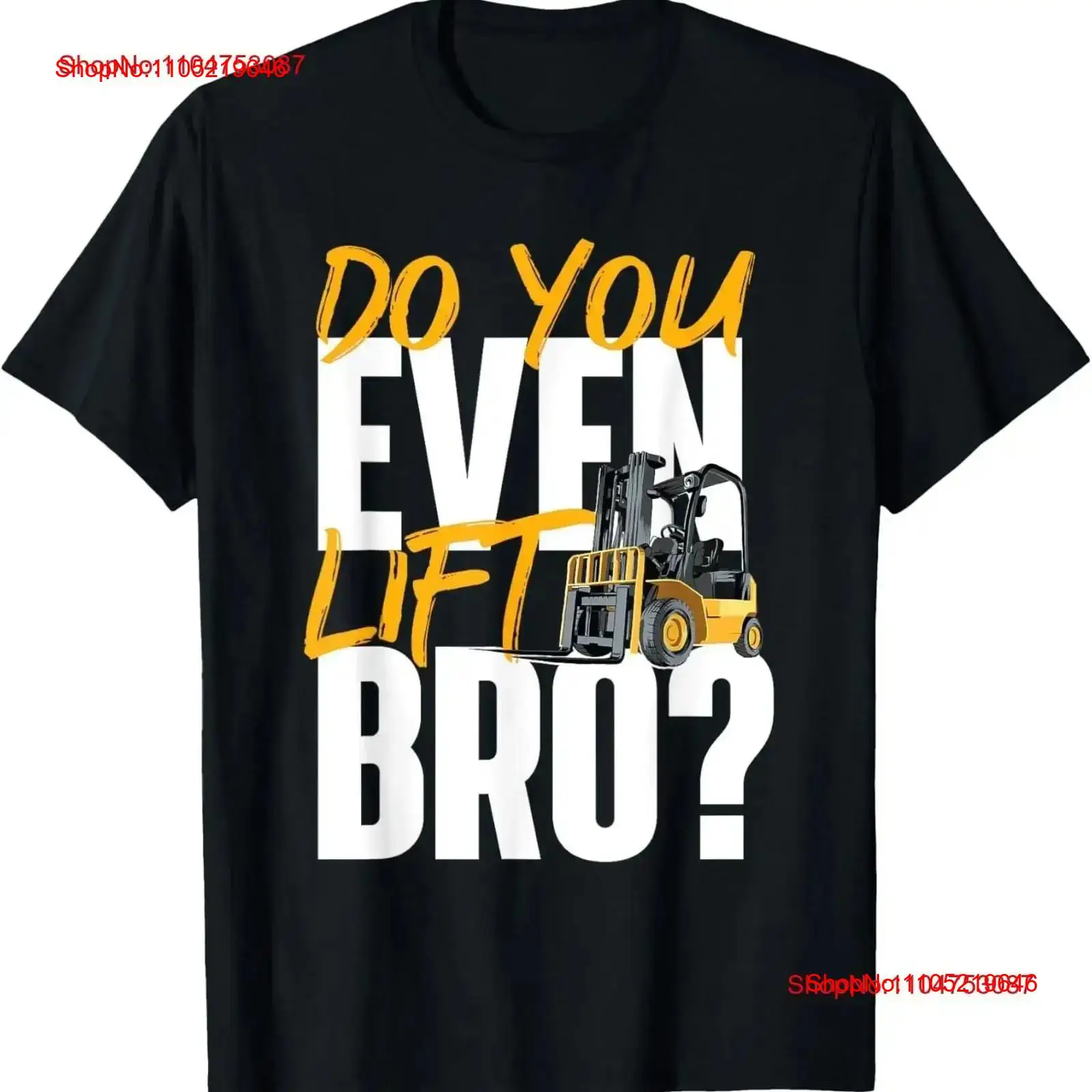 Vintage Fashion Jobs - Do You Even Lift Bro Forklift