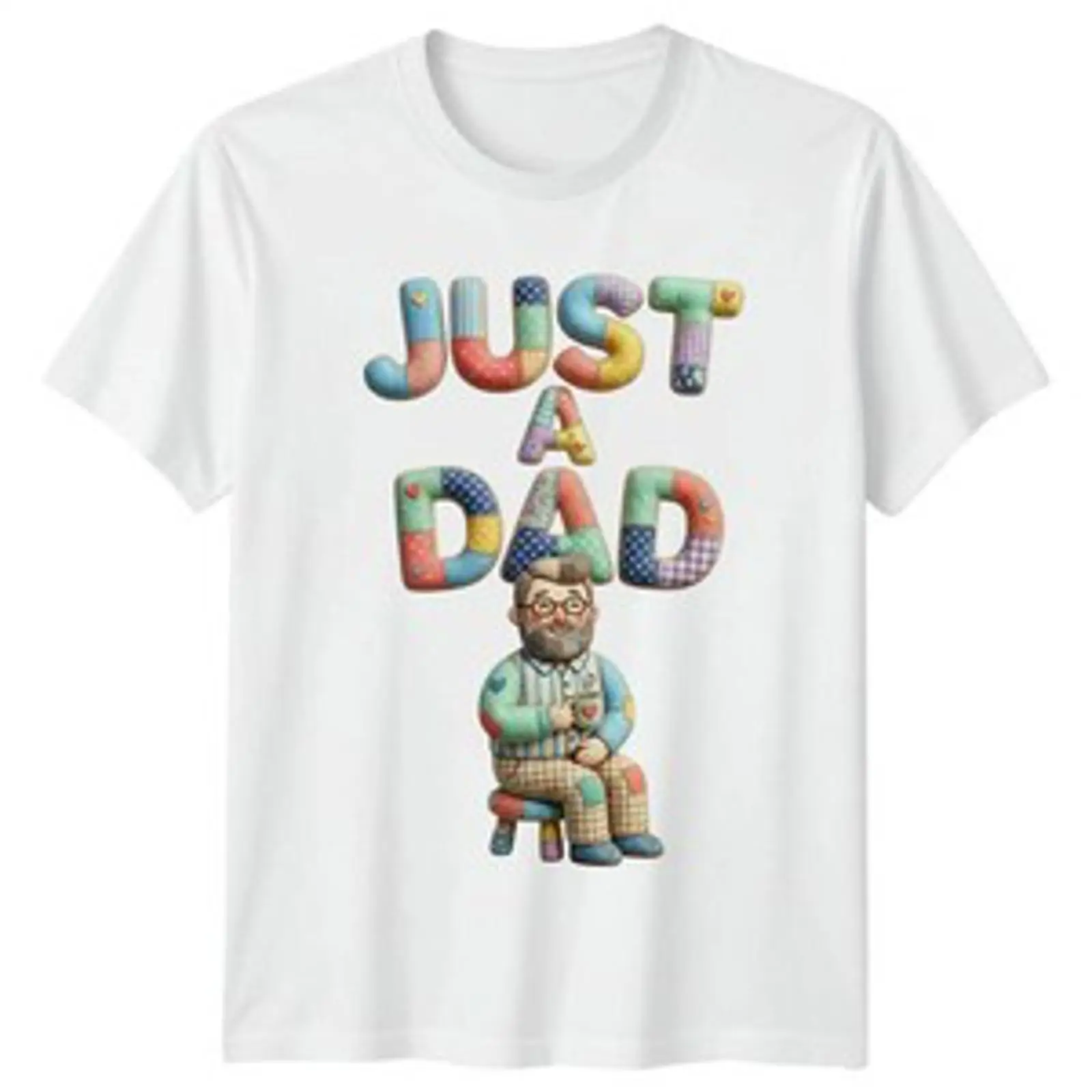 Vintage Fashion Herren - Just A Dad Herren T Shirt