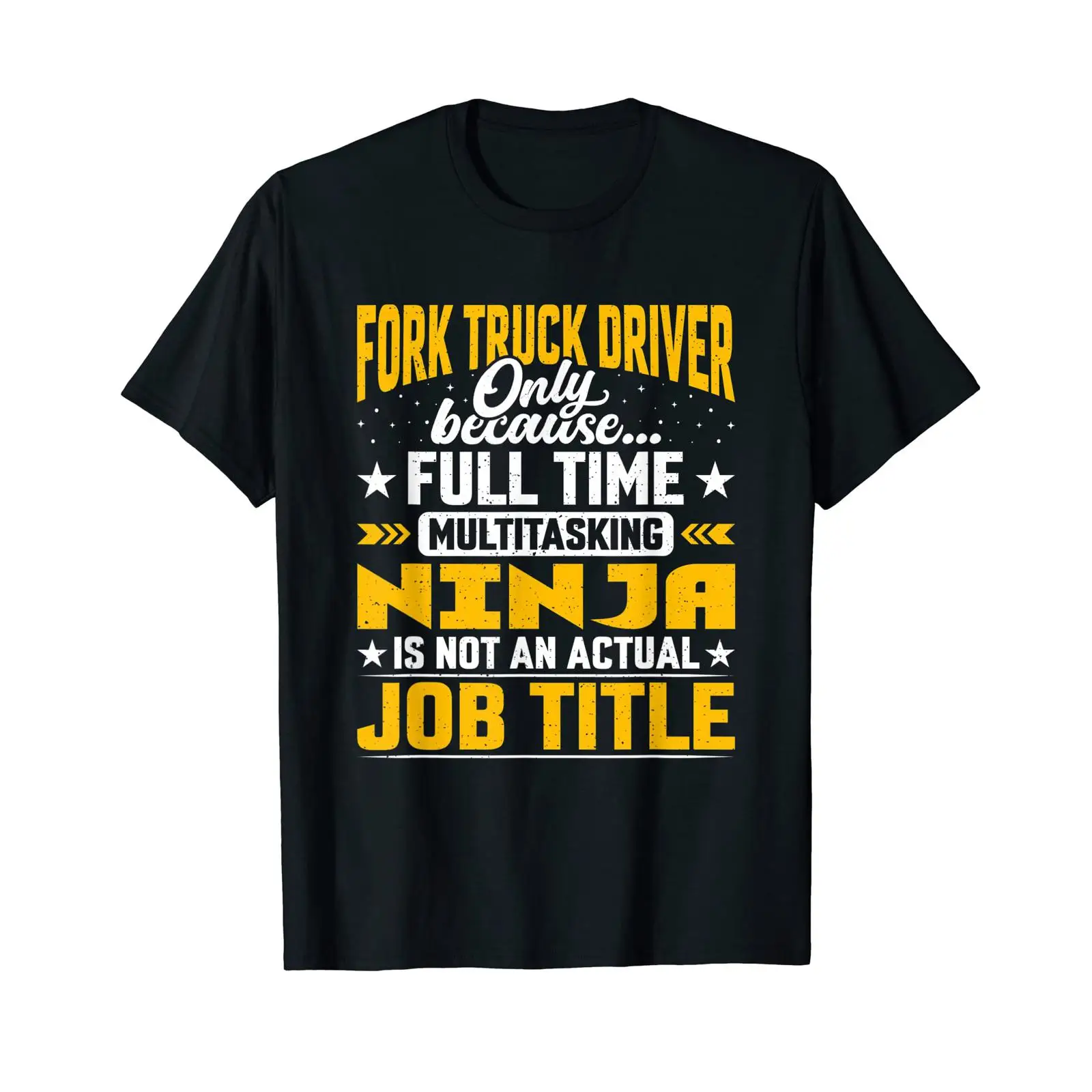 Vintage Fashion Jobs - Fork Truck Driver Job Title Funny