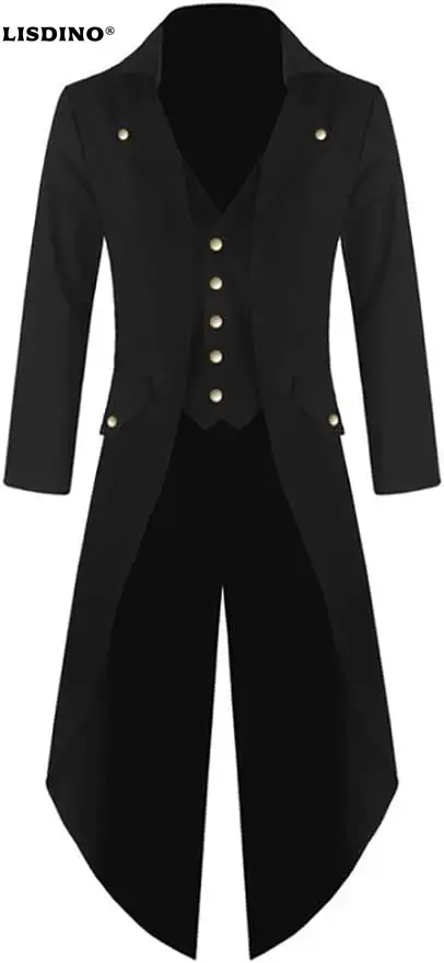 Mens Steampunk Gothic Jacket V - Vintage Victorian Fashion 评论和价格