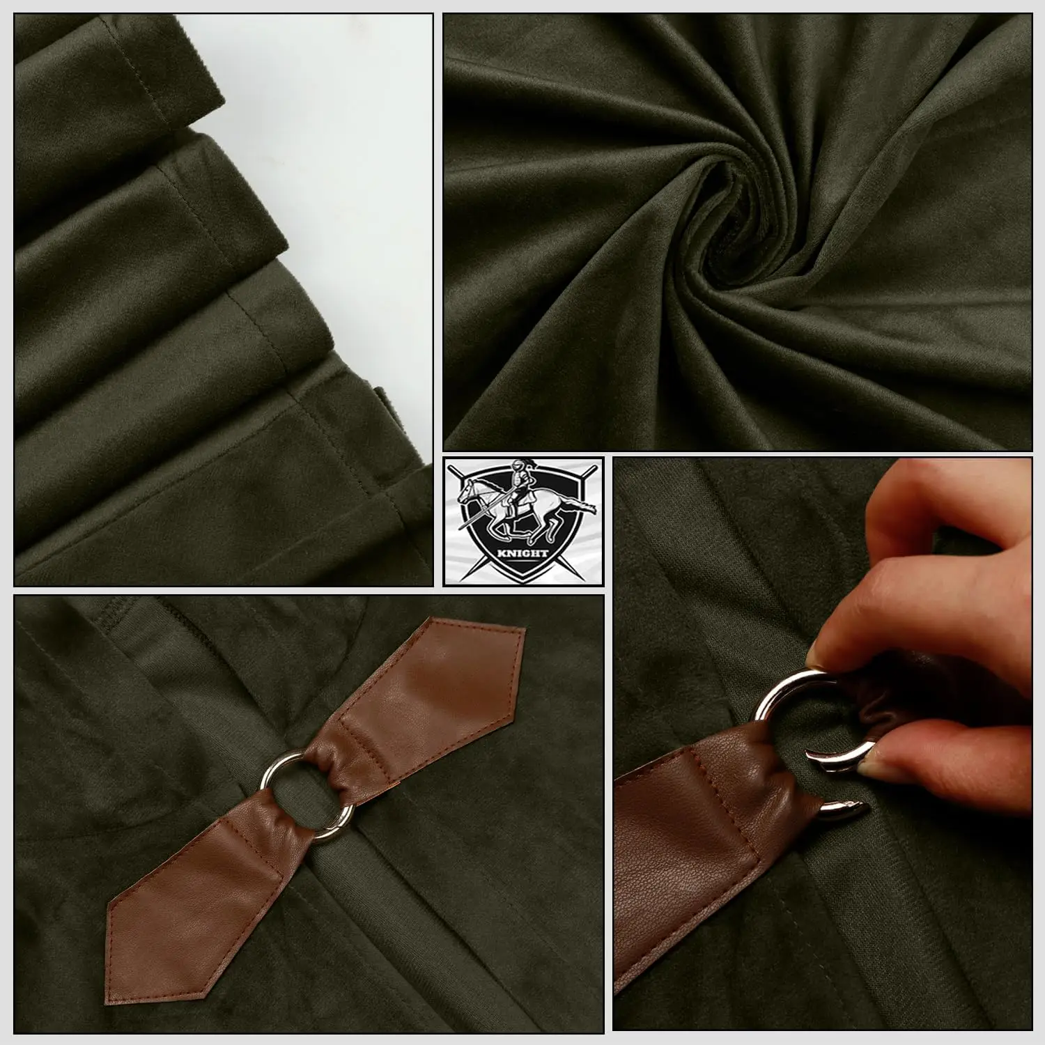 L'VOW Medieval Velvet Hooded C - Vintage Victorian Fashion 评论和价格