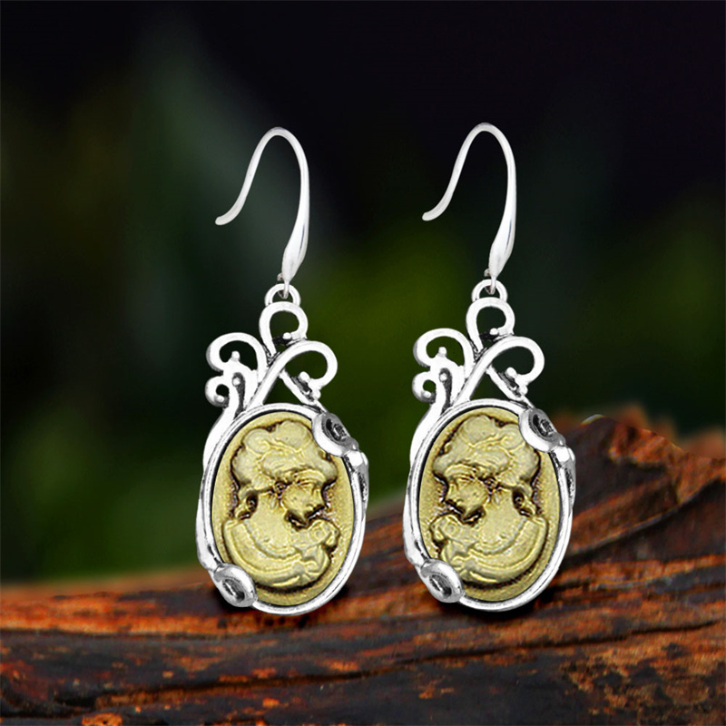 Vintage Oval Lady Queen Cameo  - Vintage Fashion Queen 评论和价格