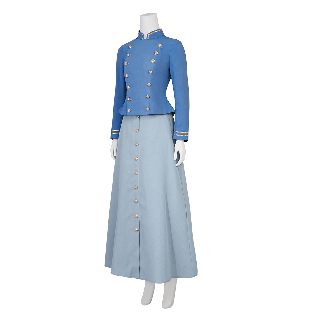 Movie Cosplay Enola Holmes 2 C - Vintage Victorian Fashion 评论和价格