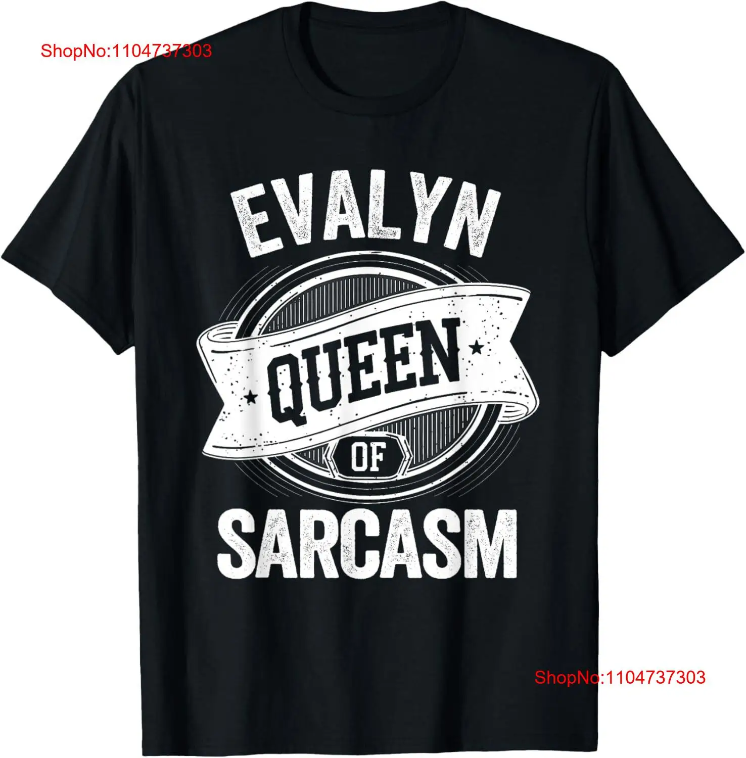 EVALYN Cute Queen Of Sarcasm N - Vintage Fashion Queen 评论和价格