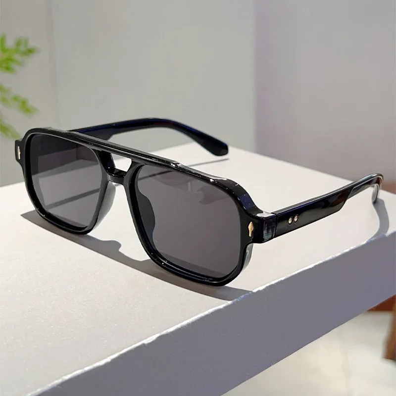 New Vintage Double Bridges Squ - Vintage Fashion Trends 评论和价格