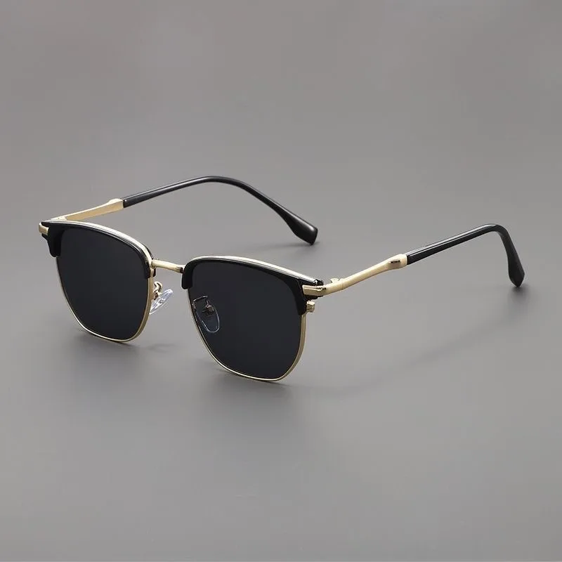 Luxury Square Sunglasses Men W - Vintage Fashion Trends 评论和价格