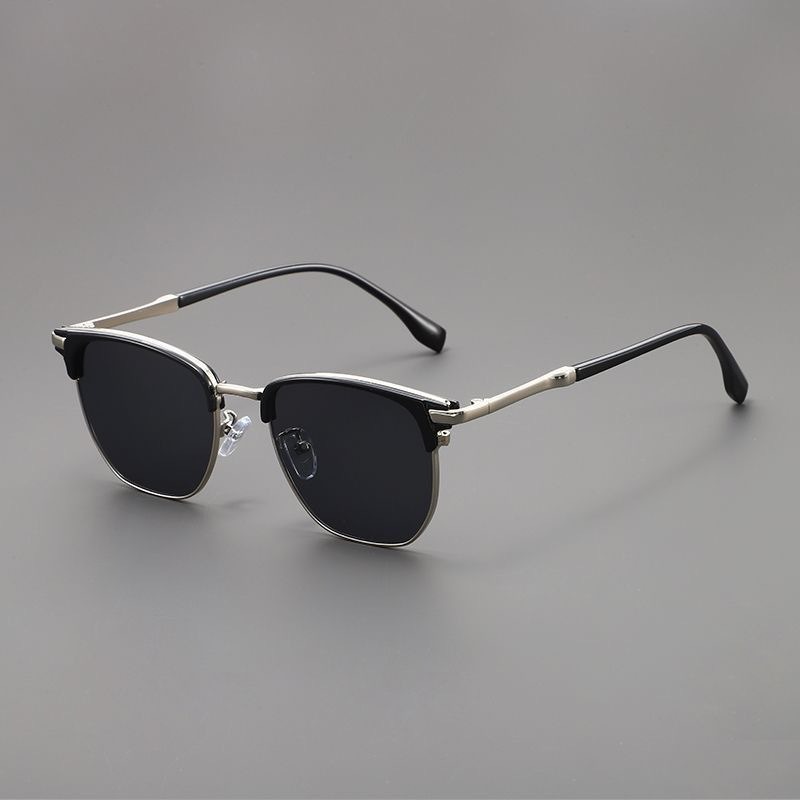 Luxury Square Sunglasses Men W - Vintage Fashion Trends 评论和价格