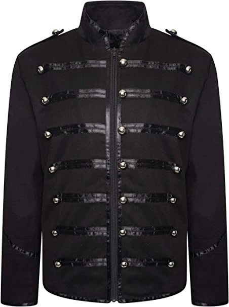Men's Steampunk Rockstar Jacke - Vintage Victorian Fashion 评论和价格