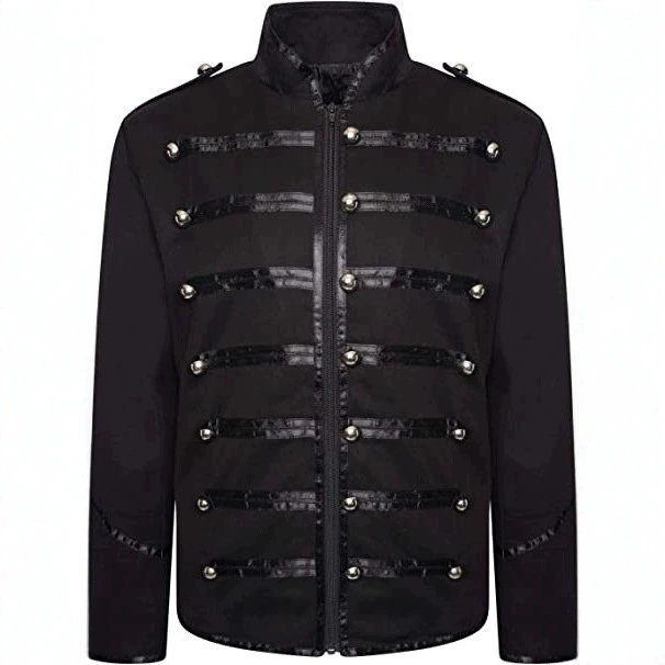 Men's Steampunk Rockstar Jacke - Vintage Victorian Fashion 评论和价格