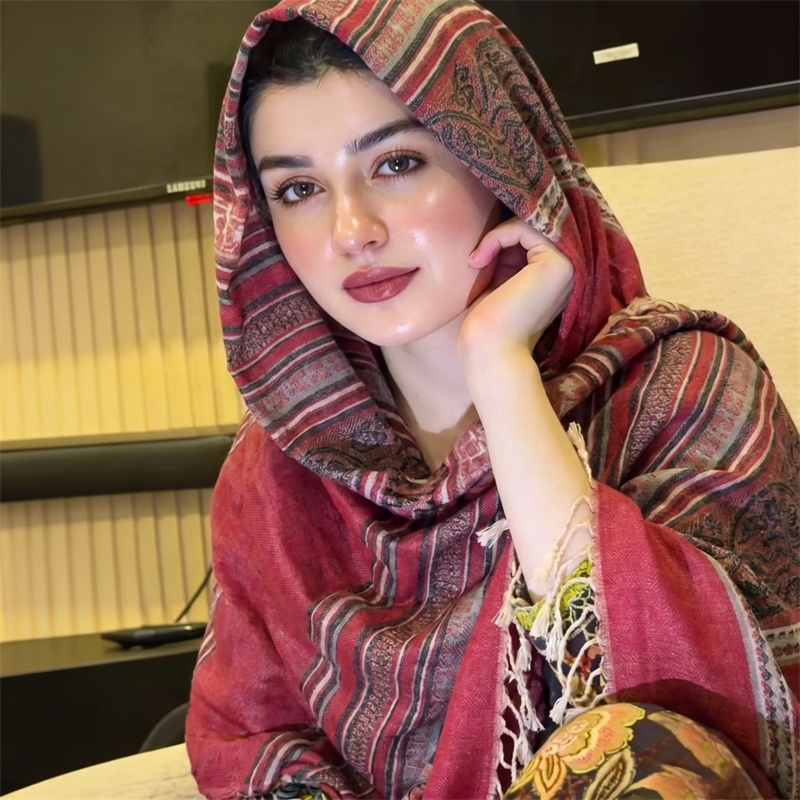 Vintage Paisley Print Hijab Fa - Vintage Fashion Hijab 评论和价格