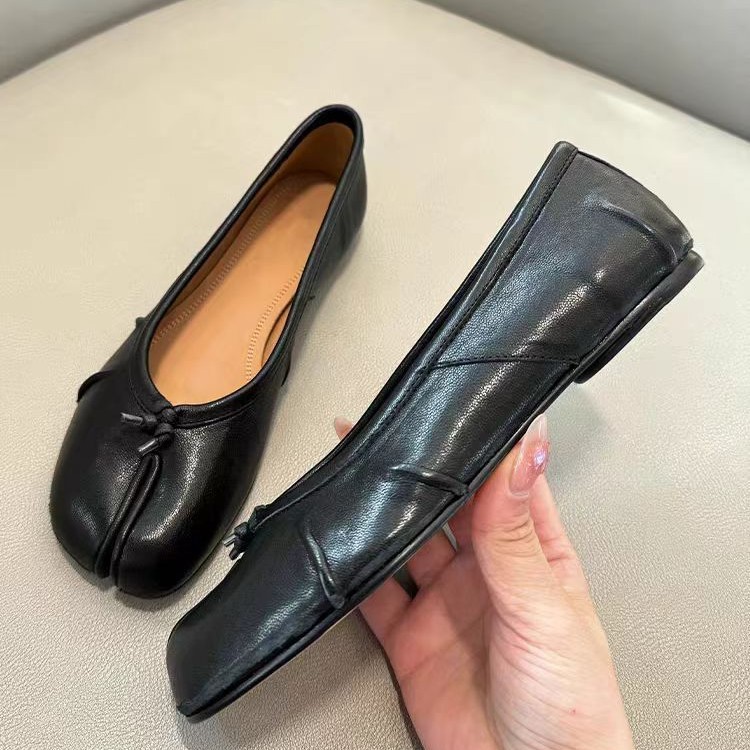 Fashion Split Toe Flat Hoof Ma - Vintage Fashion Aesthetic 评论和价格