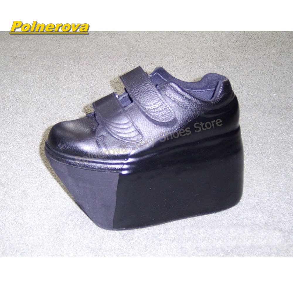 Hook and Loop Matte Wedge Plat - Vintage Fashion Y2K 评论和价格