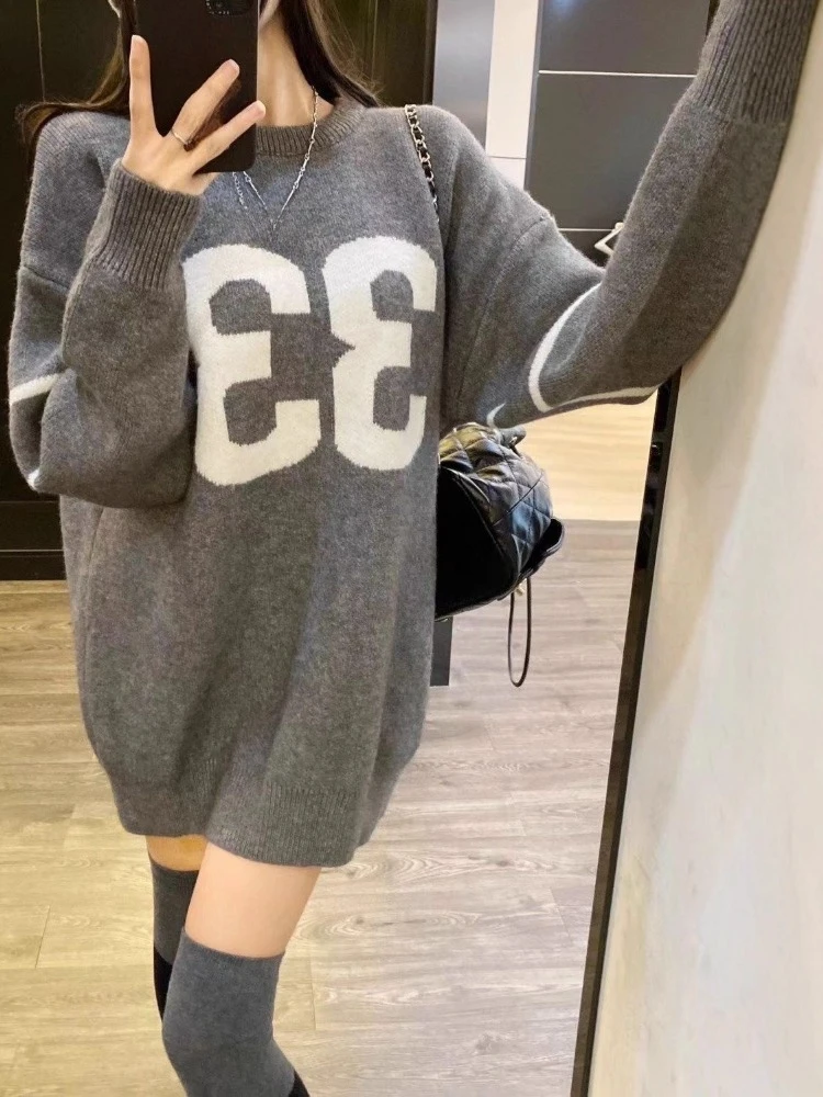 Y2K Vintage Knitted Sweater Wo - Vintage Fashion Y2K 评论和价格