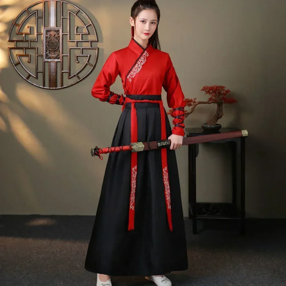 Modern Hanfu Women Top Skirt 2 - Vintage Fashion Queen 评论和价格