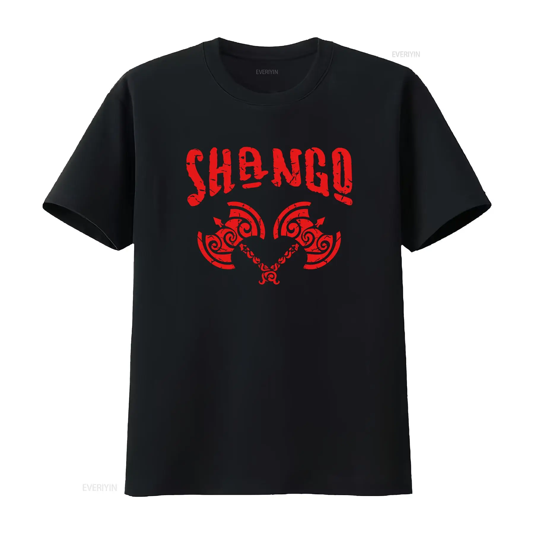 Shango T shirt Xango Orishas C - Vintage Yoruba Fashion 评论和价格