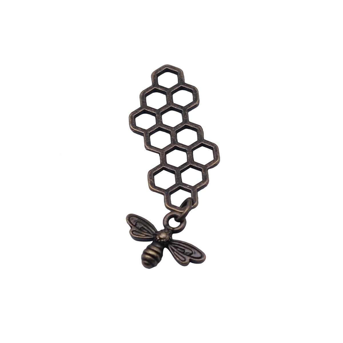 Queen Bee Charm Insect Pendant - Vintage Fashion Queen 评论和价格