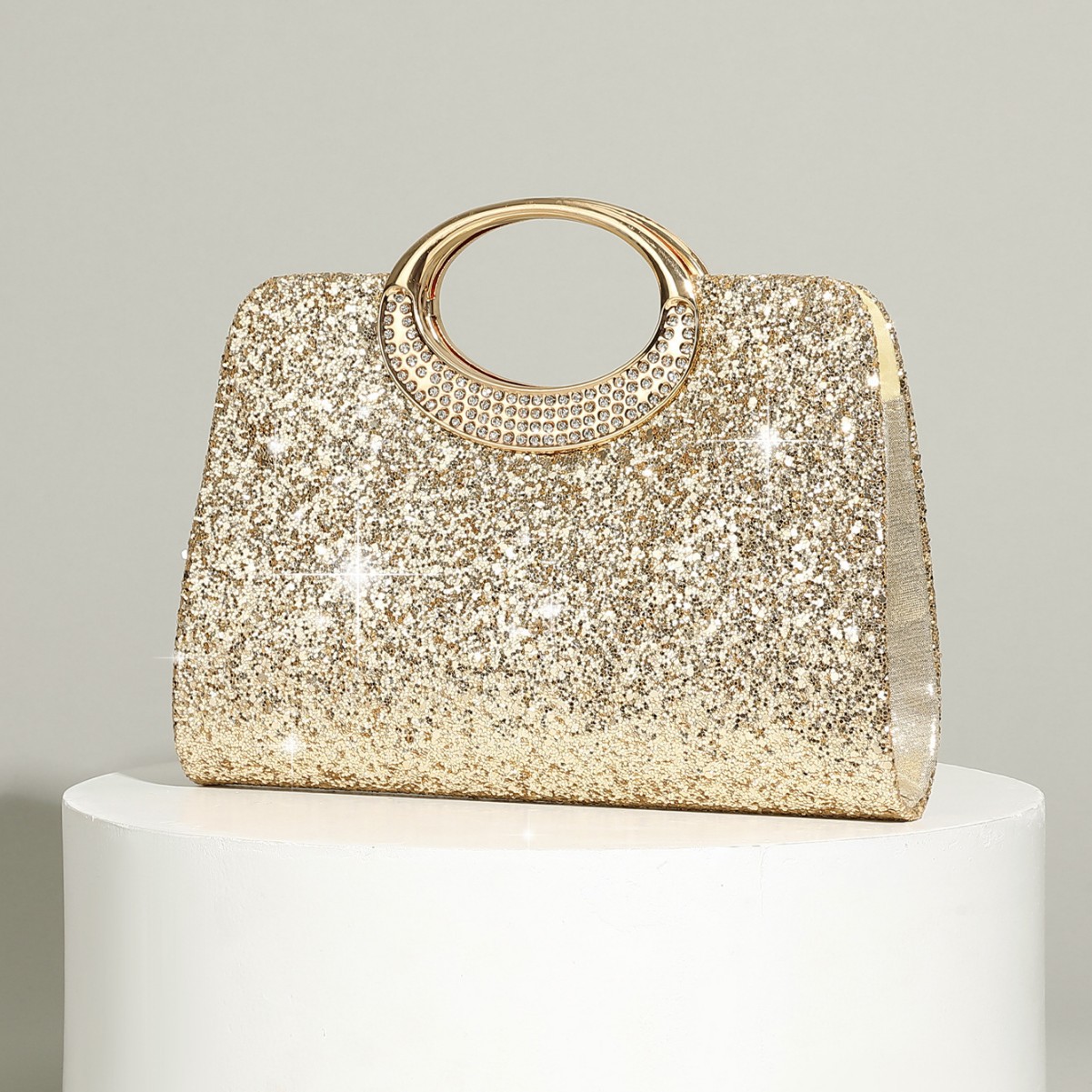 Vintage big ring handbag textu - Vintage Fashion Trends 评论和价格