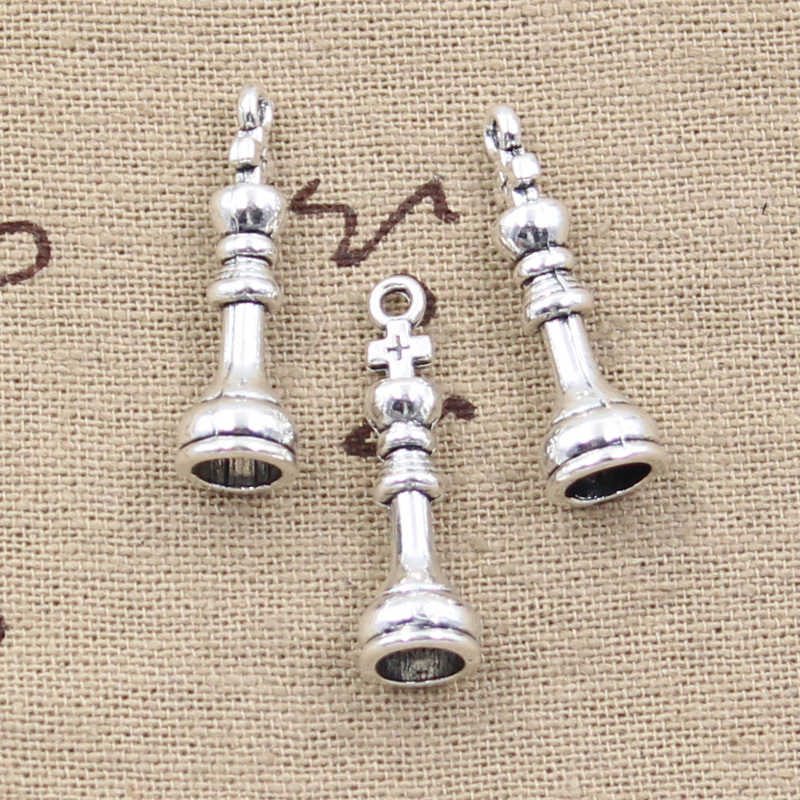 10pcs Charms Chess Knight Bish - Vintage Fashion Queen 评论和价格