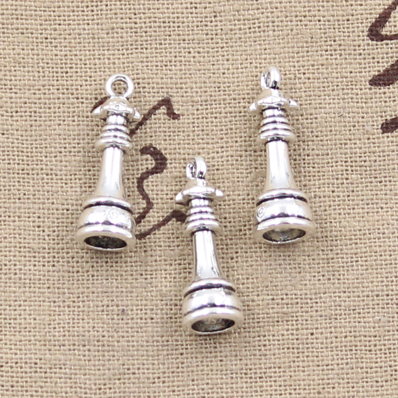 10pcs Charms Chess Knight Bish - Vintage Fashion Queen 评论和价格