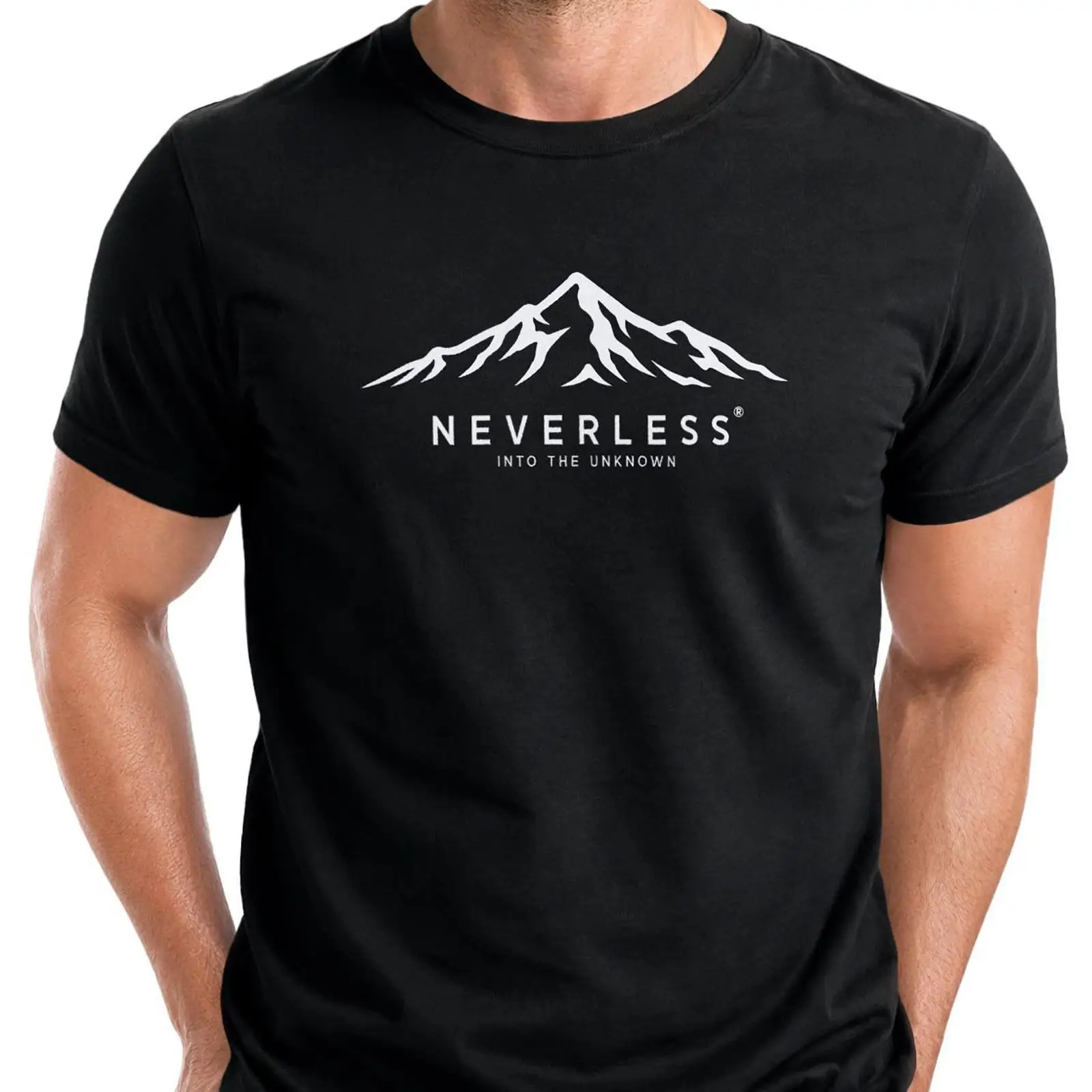 Neverless Print T Shirt Herren - Vintage Fashion Herren 评论和价格