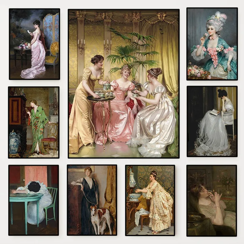 The Renaissance Women Portrait - Vintage Victorian Fashion 评论和价格