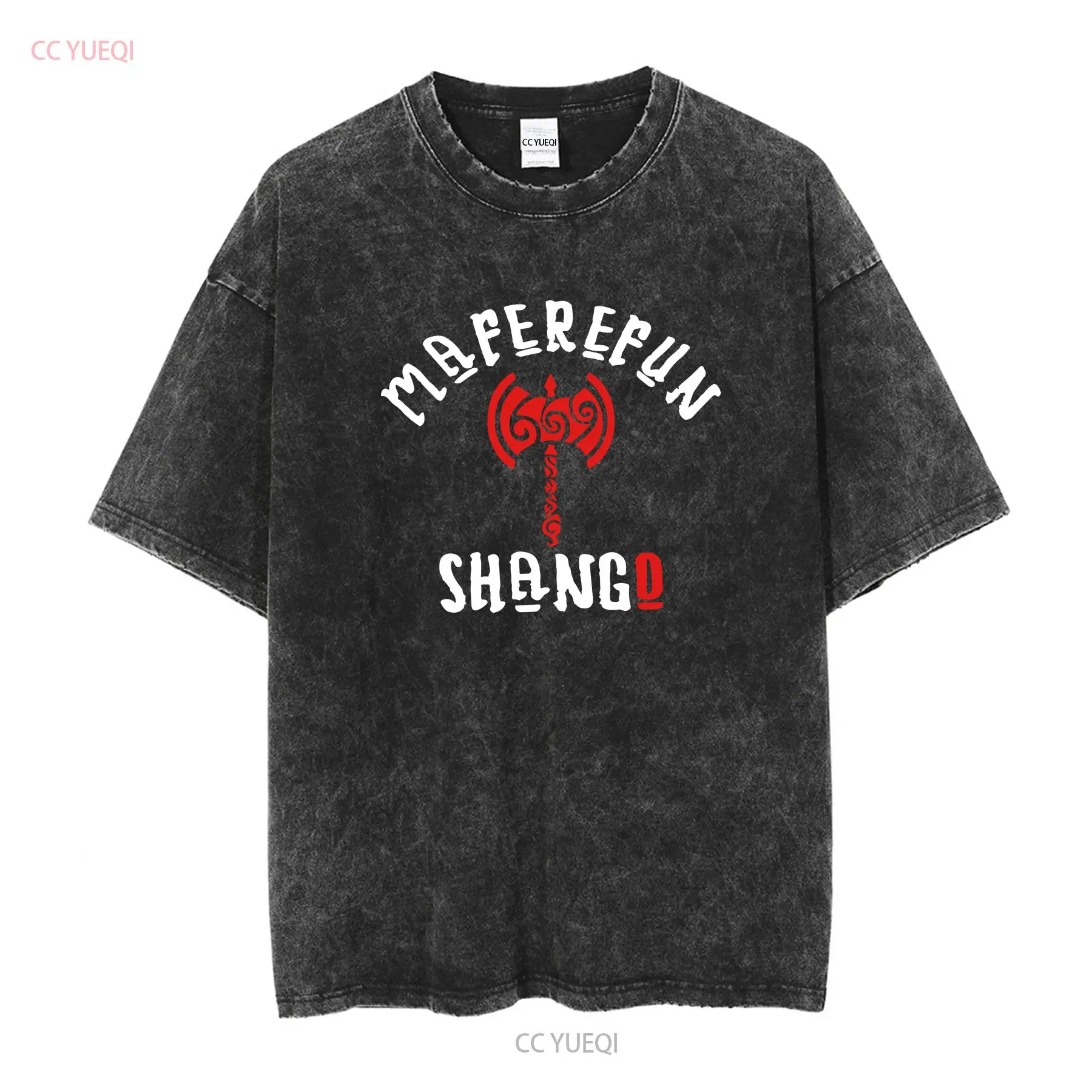 Shango Santeria Papa Chango T  - Vintage Yoruba Fashion 评论和价格