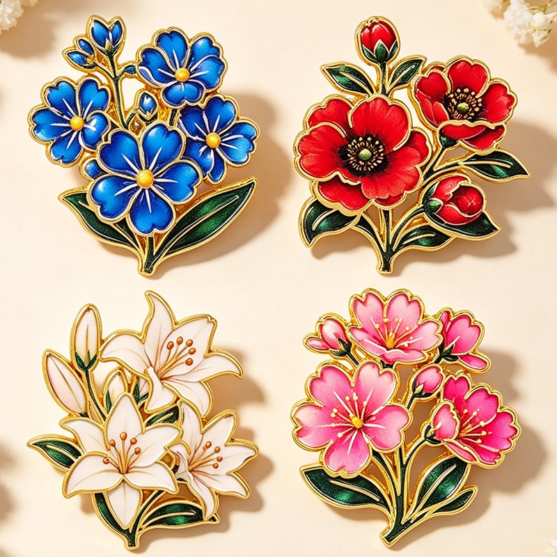 Cute Vintage Colorful Floral E - Vintage Victorian Fashion 评论和价格