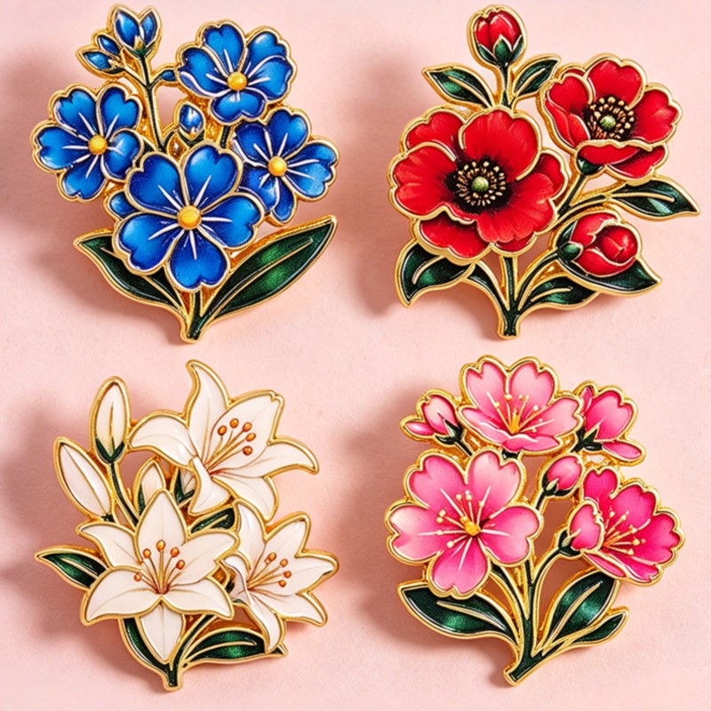 Cute Vintage Colorful Floral E - Vintage Victorian Fashion 评论和价格
