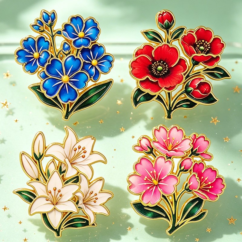 Cute Vintage Colorful Floral E - Vintage Victorian Fashion 评论和价格