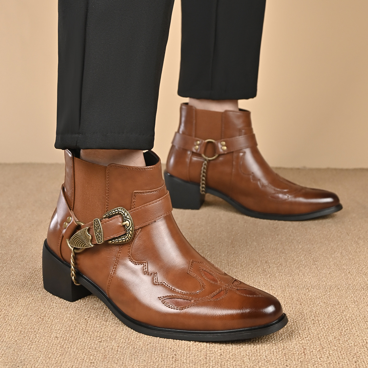 Fashion 2026 Men's Vintage Cow - Vintage Fashion Aesthetic 评论和价格