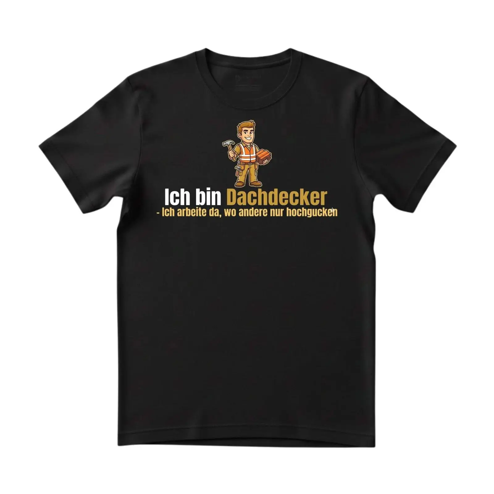 Dachdecker T Shirt Spruch Lust - Vintage Fashion Herren 评论和价格