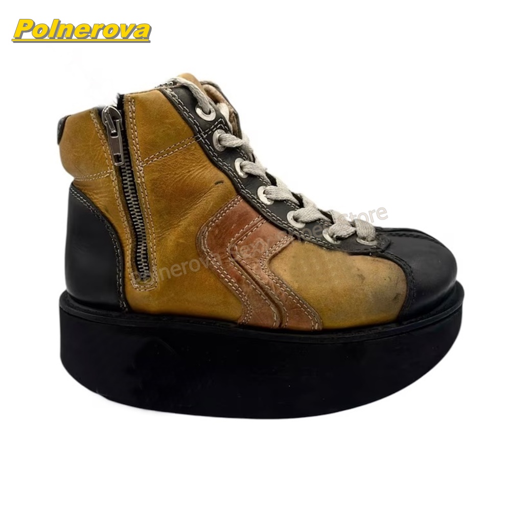 Women Vintage Color Block Plat - Vintage Fashion Y2K 评论和价格
