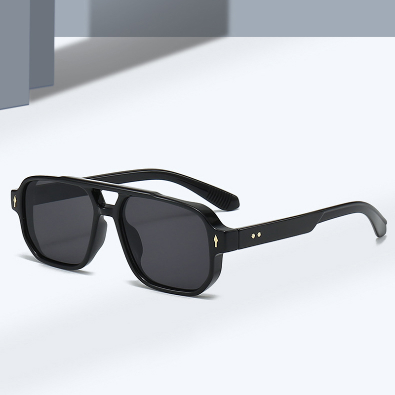 Vintage Double Bridges Men Squ - Vintage Fashion Trends 评论和价格
