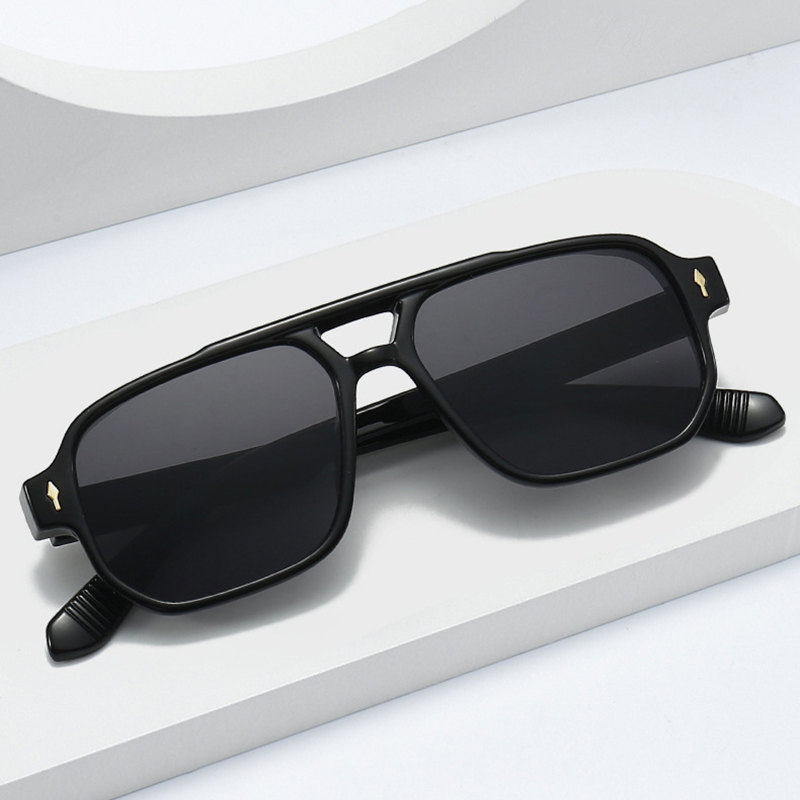Vintage Double Bridges Men Squ - Vintage Fashion Trends 评论和价格